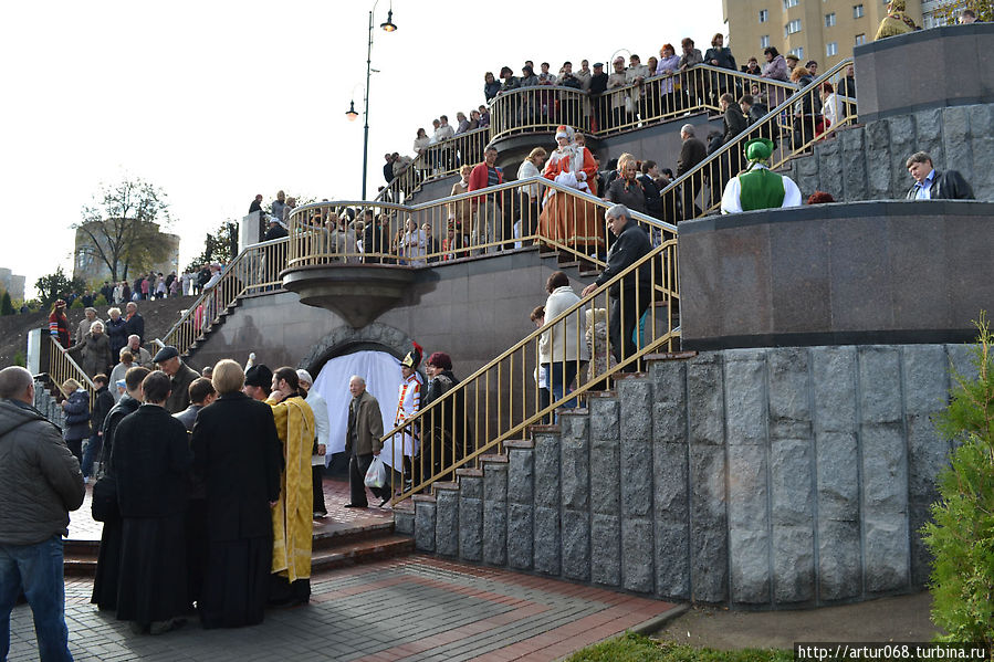 Открытие триумфальной лестницы Тамбов, Россия Открытие триумфальной лестницы Тамбов, Россия