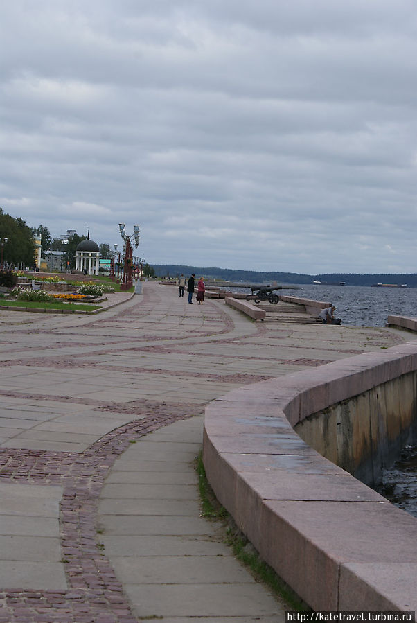 Онежская набережная Петрозаводск, Россия