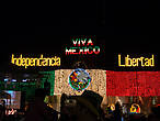 Празднование дня независимости Мексики в Канкуне