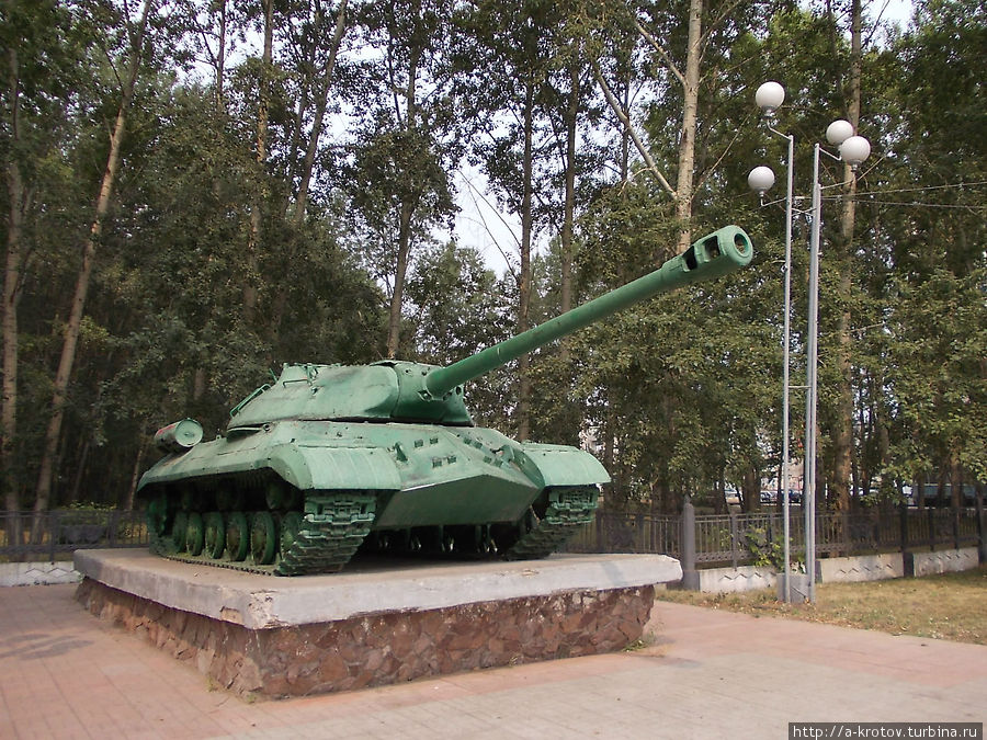 До Ачинска война не дошла, но танк доехал Ачинск, Россия