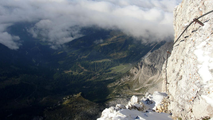 По этой via ferrata можно