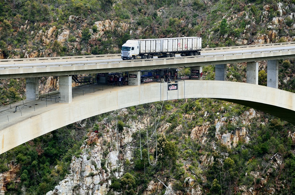 Банджи-джампинг на мосту Блукранс / Bloukrans Bridge Bungy