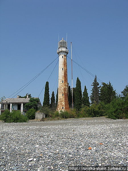 Сухумский маяк Сухум, Абхазия