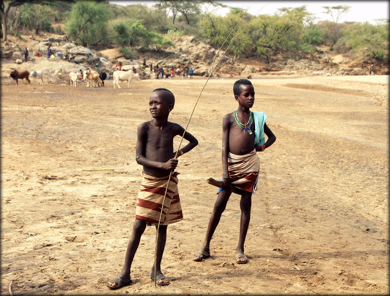 Удивительные обычаи племени хамер ч.2  «Бегущие по быкам» Нижняя долина реки Омо, Эфиопия