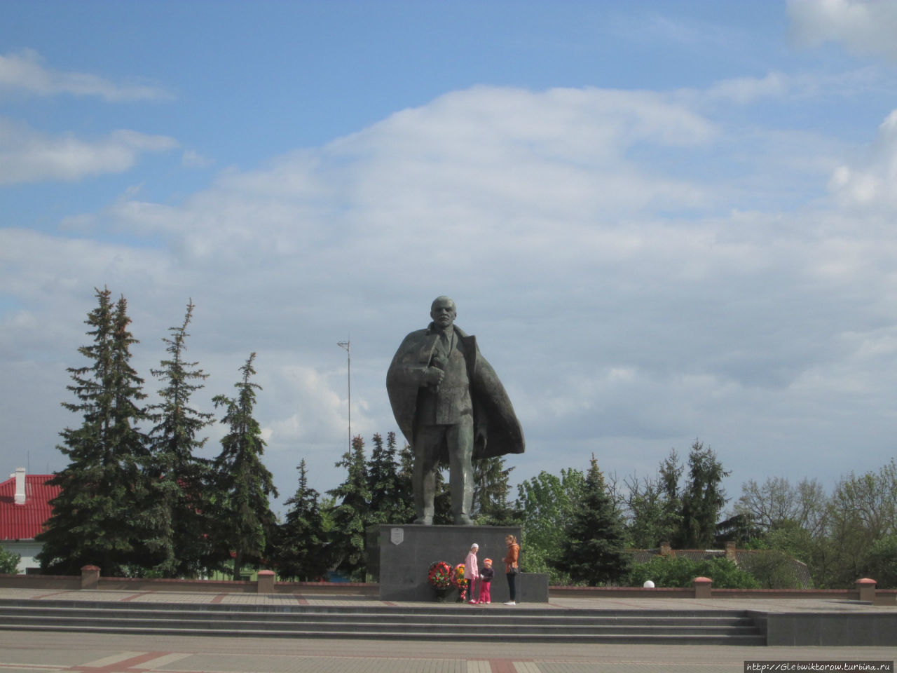 Памятник Ленину в Пинске