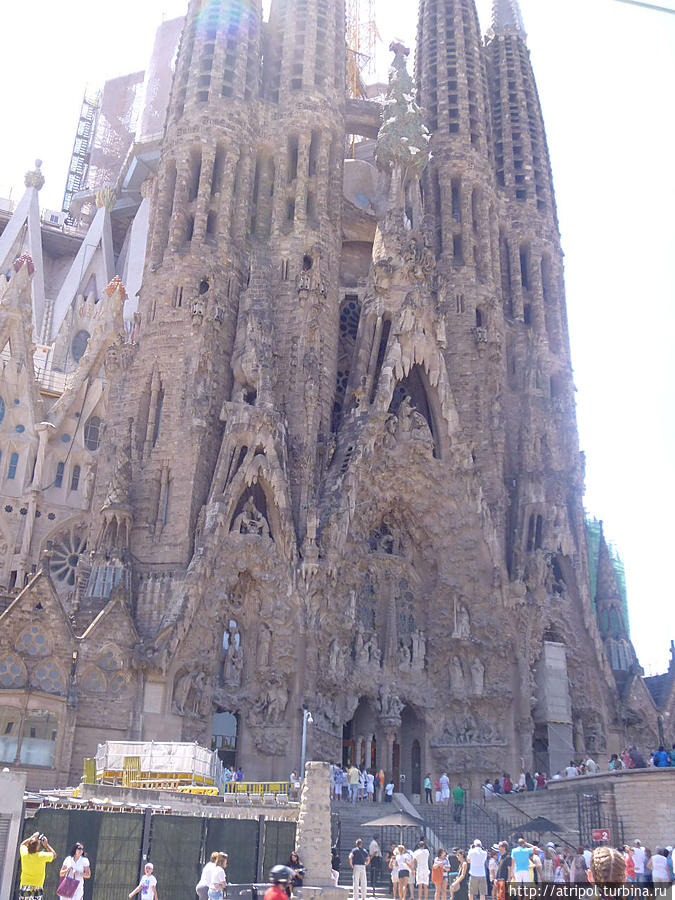 Саграда — путнику услада Барселона, Испания
