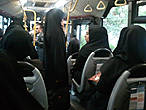 Женская часть автобуса в Эсфахане