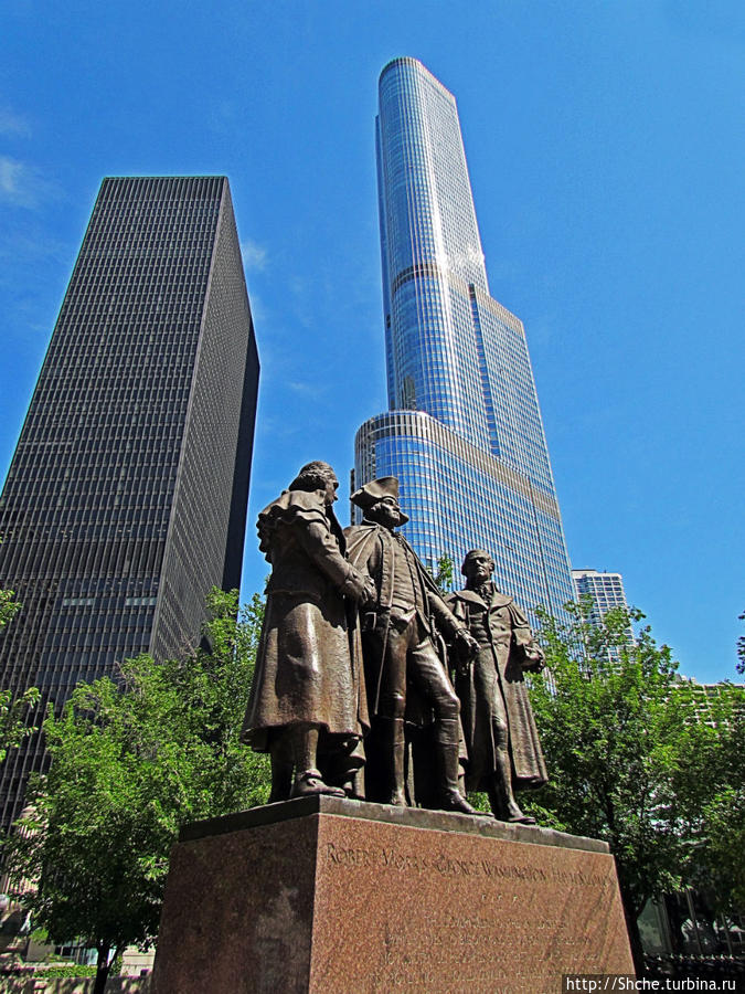 Washington-Morris-Salomon Monumen Чикаго, CША