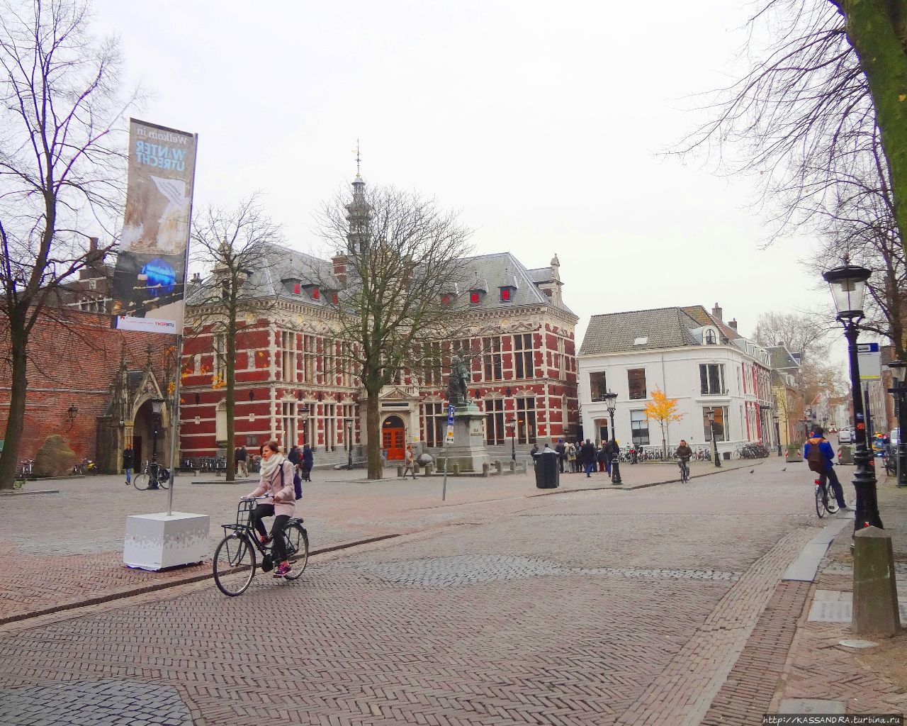 Утрехтский университет. Новогодняя елка Утрехт, Нидерланды