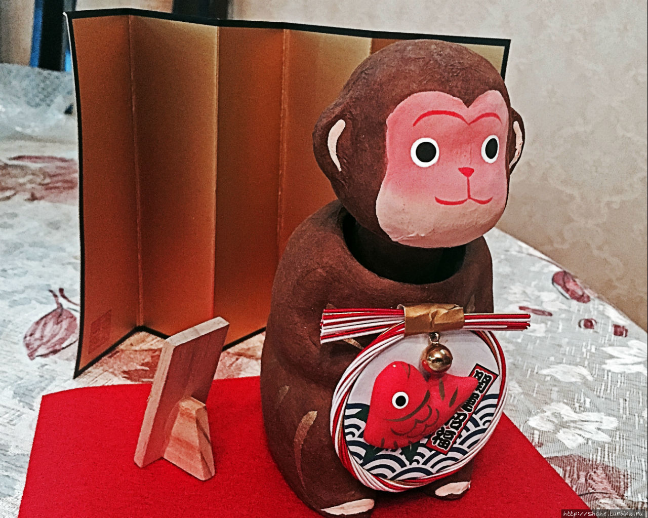 Верность традиции: обезьяна от друзей из Японии Рогань, Украина