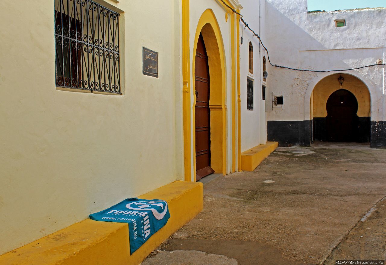 Марокканский колорит внутри старой португальской крепости Эль-Джадида, Марокко