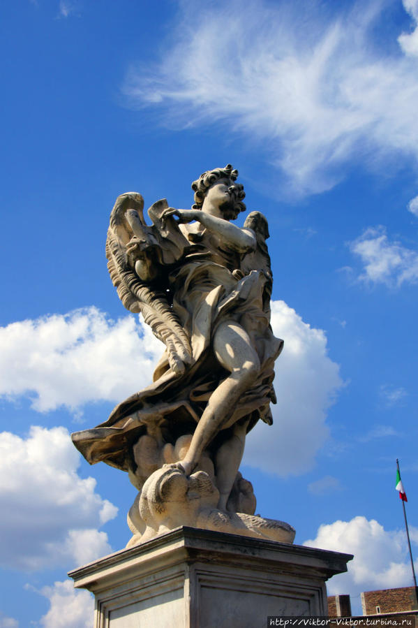 Мост Святого Ангела Рим, Италия