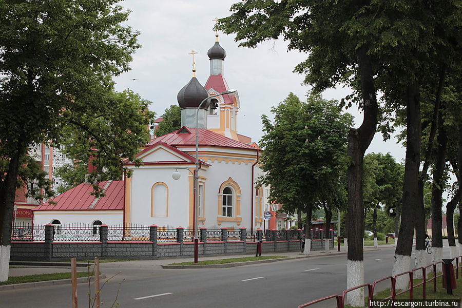 За исключением костела и этой церкви Святого Николая. Волковыск, Беларусь