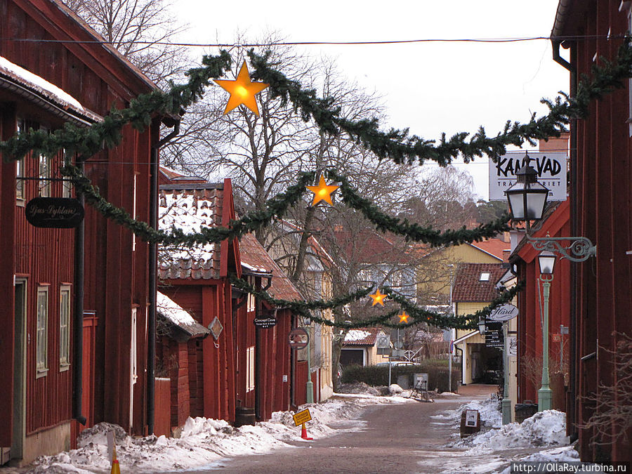 Улочки на Рождество. Линчёпинг, Швеция