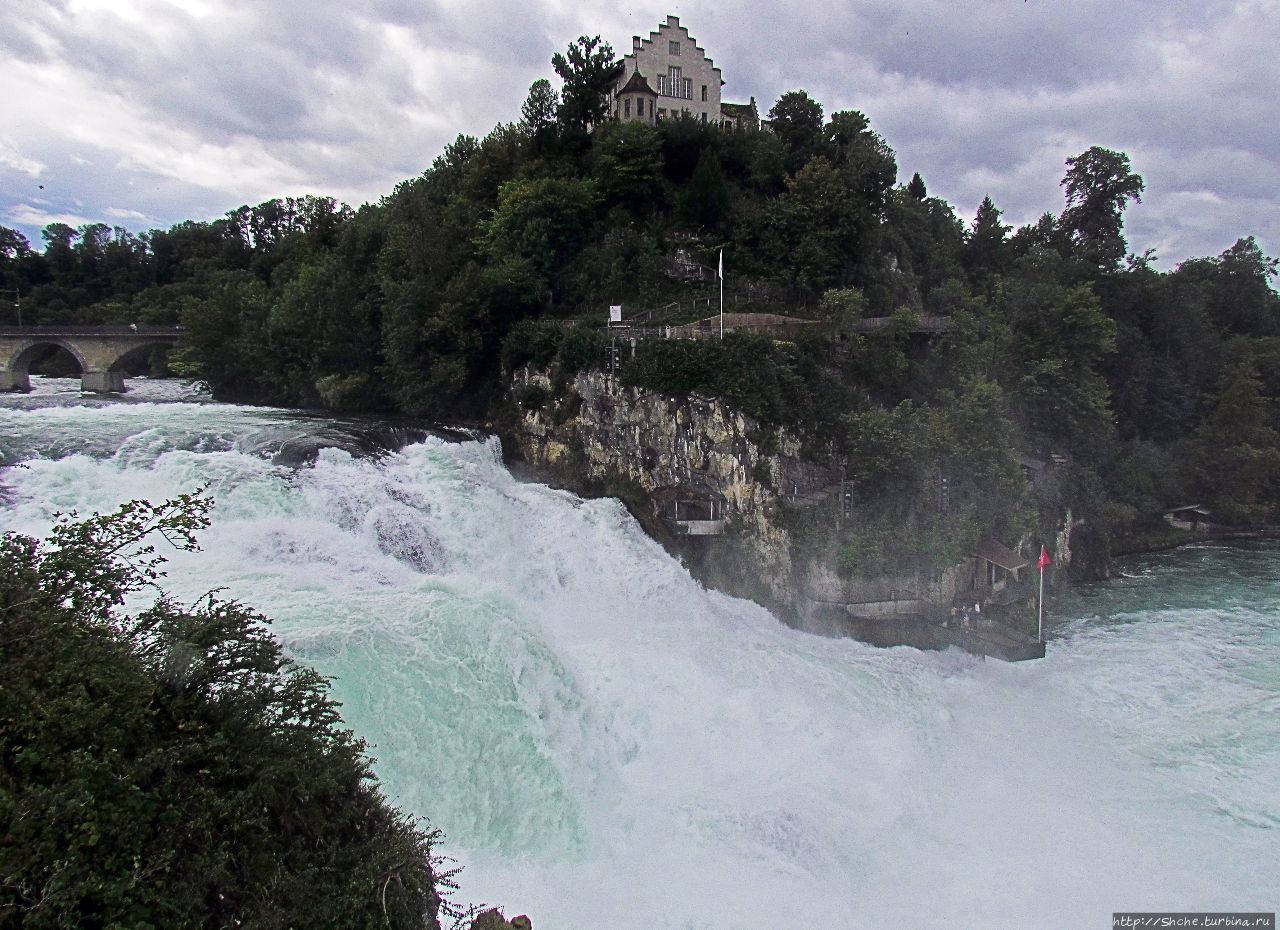 Рейнфол-Фельзен (утес на Рейнском водопаде) Рейнский водопад, Швейцария