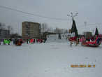Эти ледяные экспозиции в Советском районе.