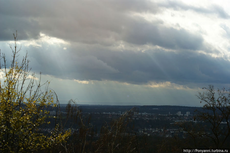Штутгарт сверху Штутгарт сверху