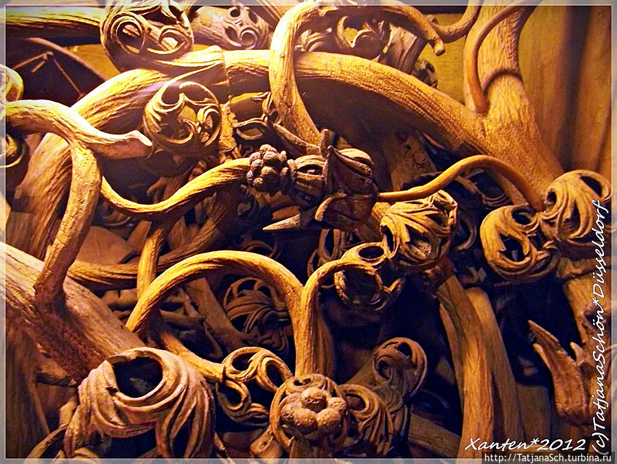 Ксантенский собор, алтарь Марии (фрагмент) Ксантен, Германия