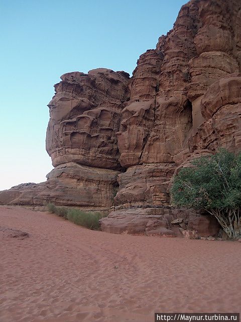 Ни лунный, ни марсианский..... Пустыня Вади Рам, Иордания