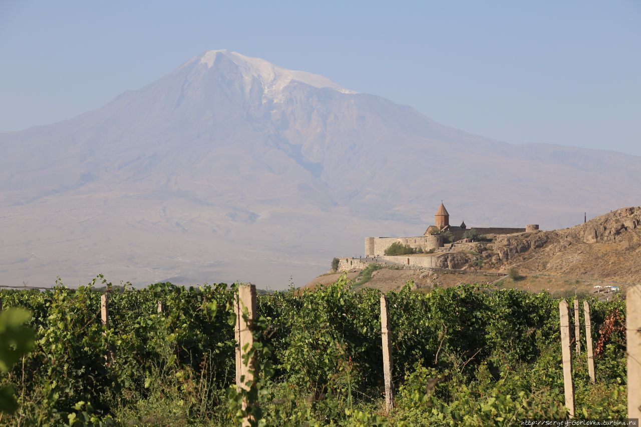 Колыбель Христианства Армении Хор Вирап Монастырь, Армения