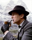 Джереми Бретт в роли Шерлока Холмса (из Интернета)