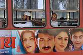 В пригороде Мумбая находится большой кино-комплекс Болливуд, там снимают почти все Индийское кино, поэтому на автобусах везде реклама новых фильмов
