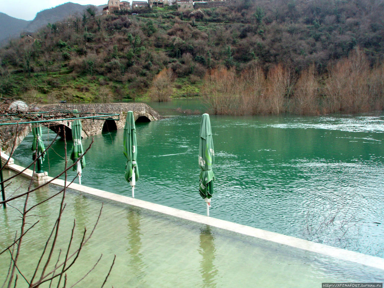 Скадарское озеро. Разлив Скадарское озеро, Черногория