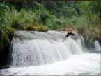Филиппины, остров Бохол — прыгучий водопад Бусэй