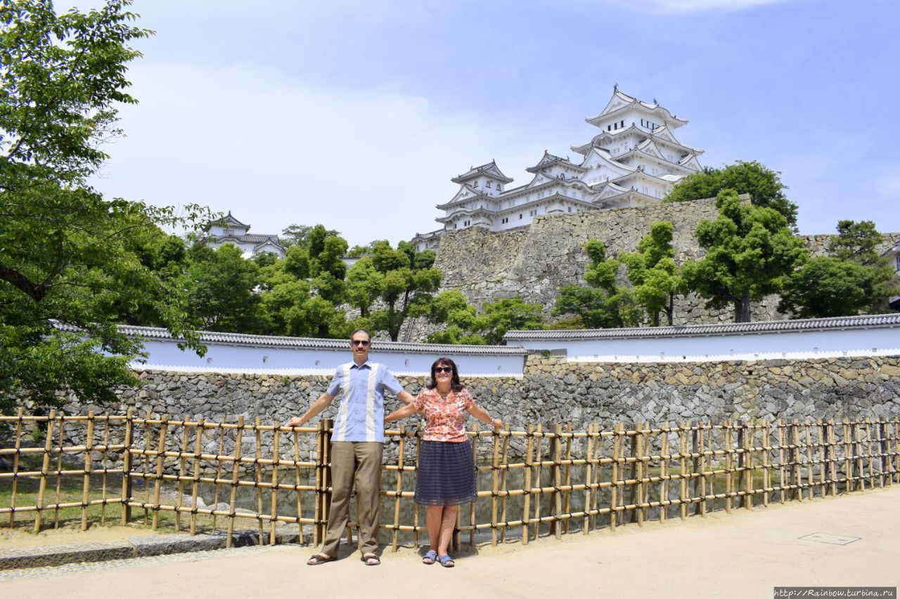 Замок  Белой цапли Химедзи, Япония