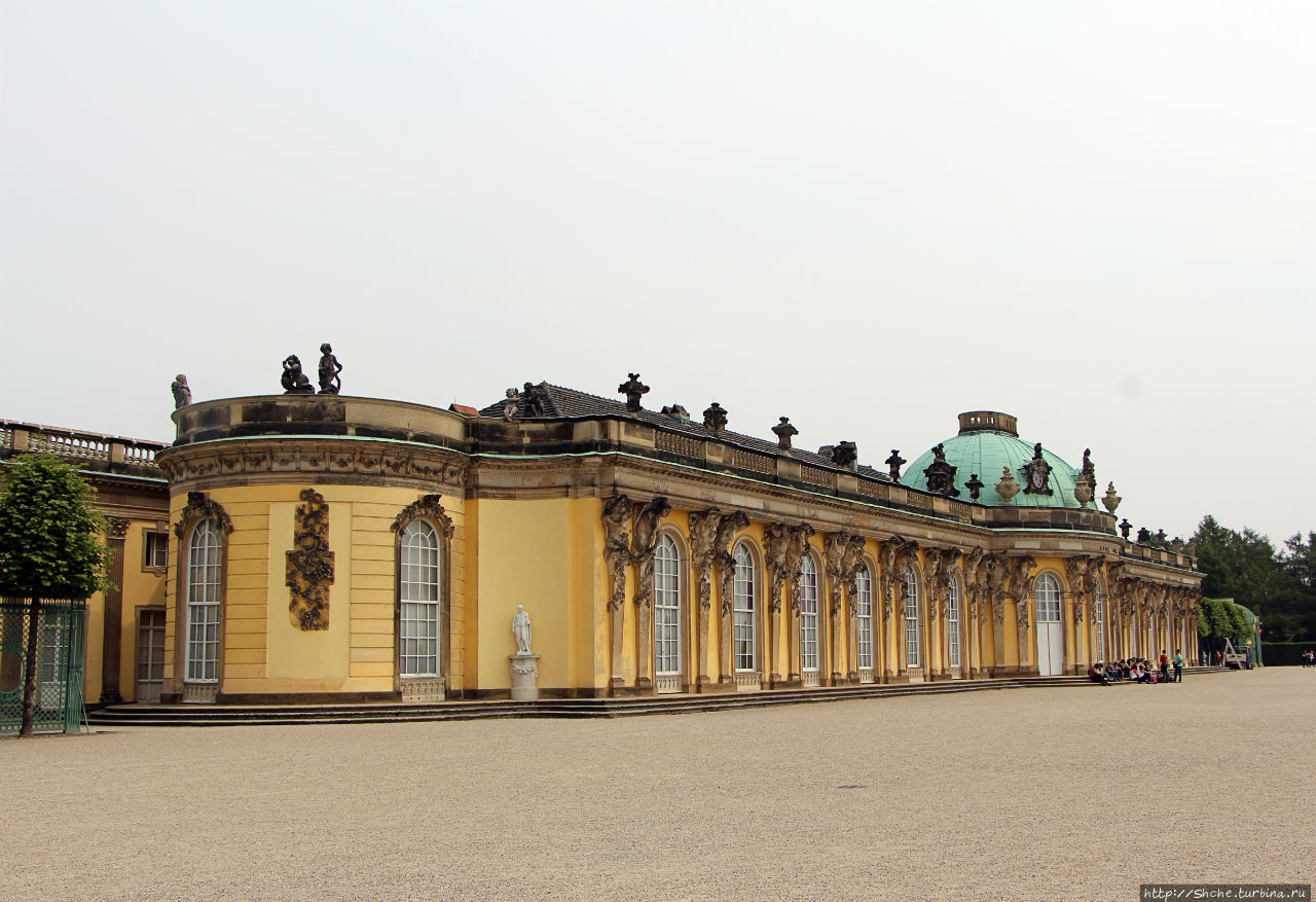 Дворец Сан-Суси Потсдам, Германия