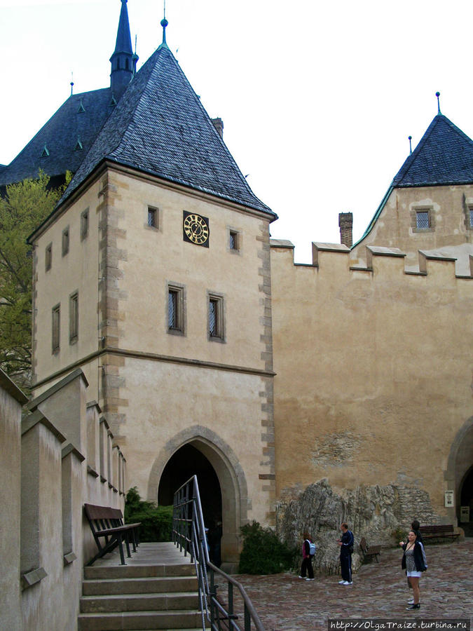 Башня замка Карлштейн Карлштейн, Чехия