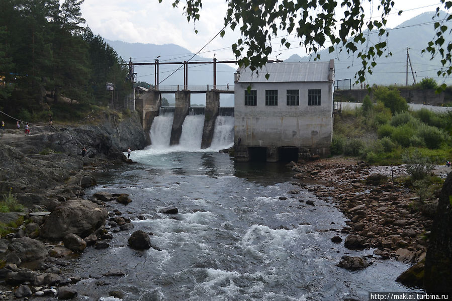 Чемальская ГЭС.