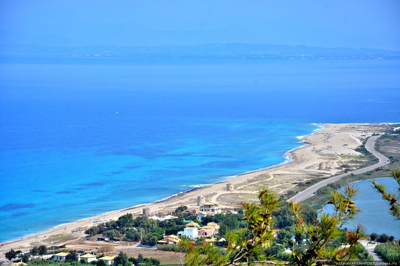 Пляж Ай Яннис или Гира Остров Лефкас, Греция