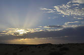 закат в Сахаре