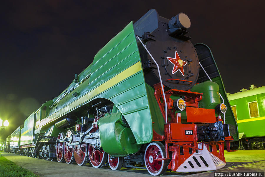 Ночь в музее истории Южно-Уральской железной дороги Челябинск, Россия