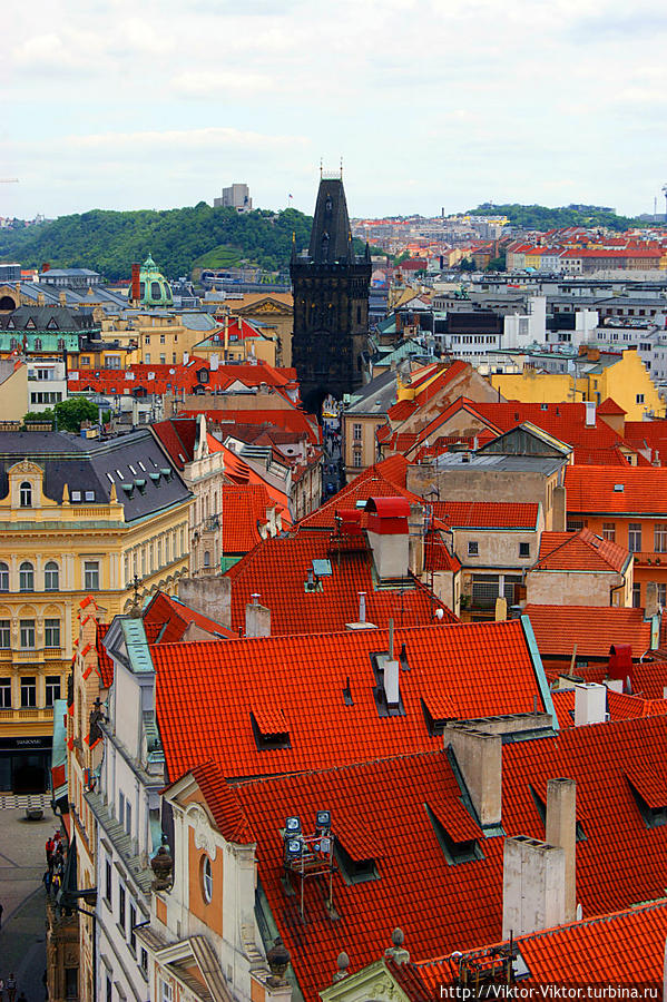 Башня Староместской ратуши Прага, Чехия