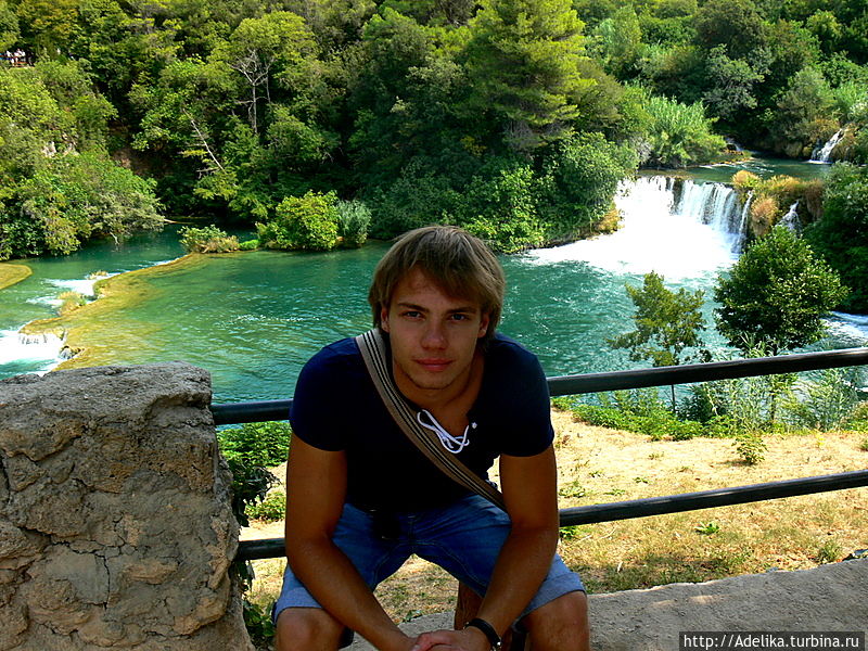 Мы купались в водопаде национального парка Крка Хорватия