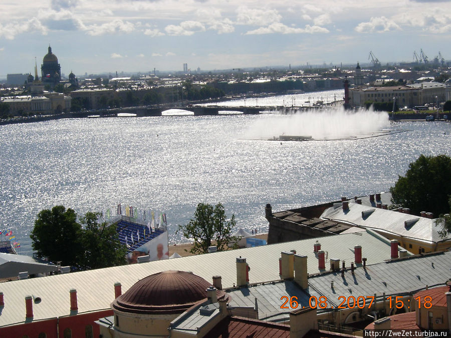 Панорама с колокольни Петропавловского собора Панорама с колокольни Петропавловского собора