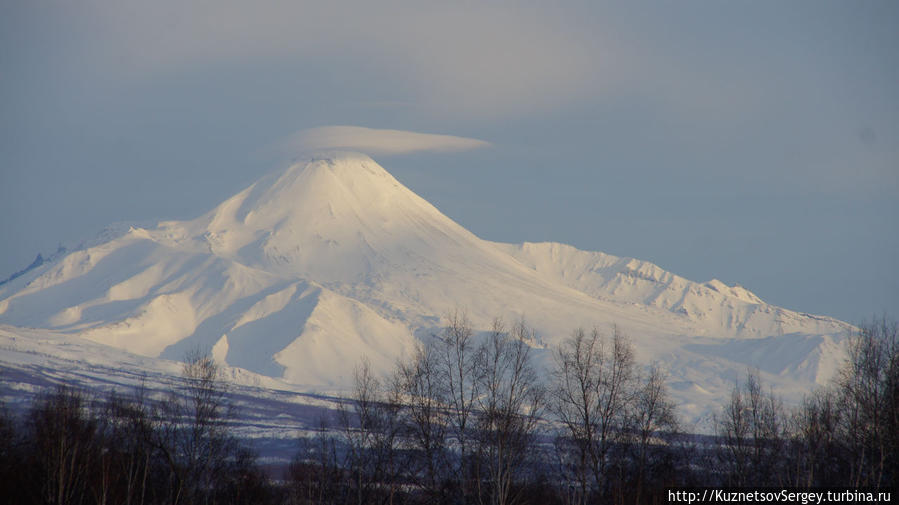 Авачинский вулкан от Кайнырана Петропавловск-Камчатский, Россия