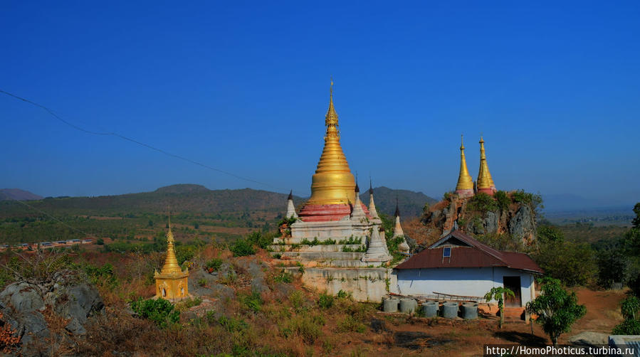 Золото мелкого озера Озеро Инле, Мьянма