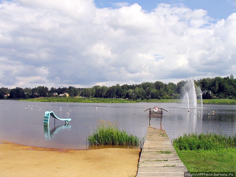 На озере Пылва Пылва, Эстония
