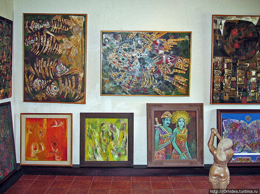 Бали. Познание через живопись Убуд, Индонезия