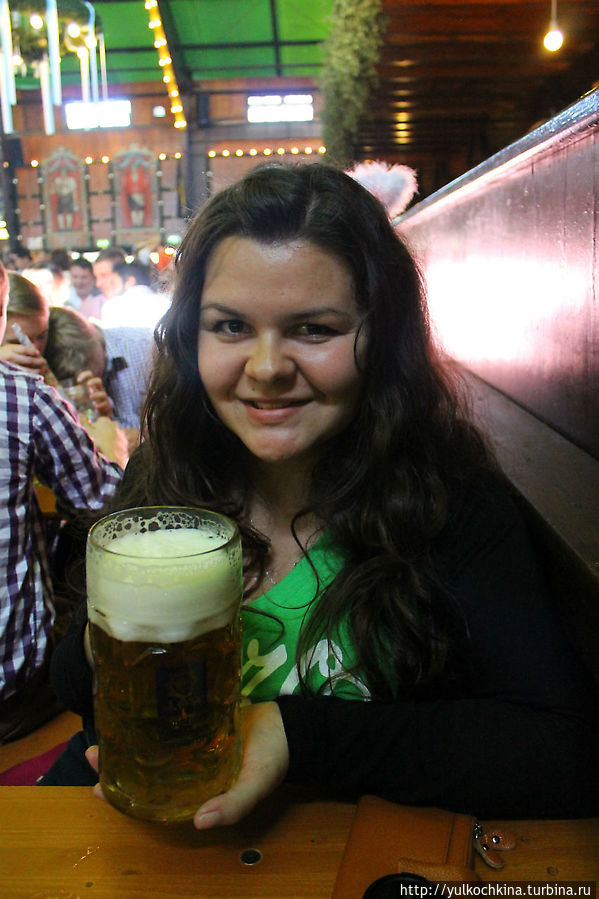 вкуснейшее пиво и я Мюнхен, Германия