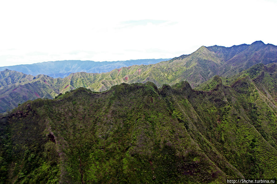 На вертолете над Кауаи. Этап 1. Горы и водопады. Окончание Остров Кауаи, CША