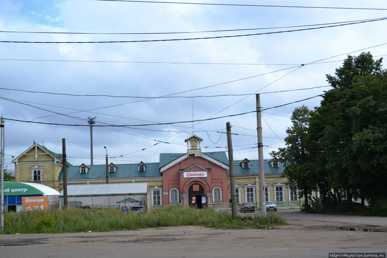Старый железнодорожный вокзал Иваново, Россия