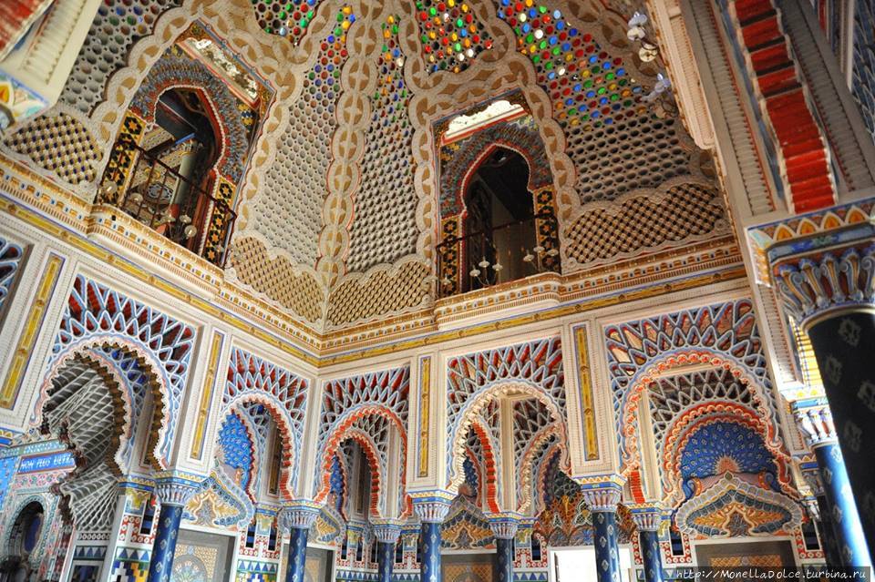 Зал Лилий Кастэлло Саммеззано / La Sala dei Gigli Castello Sammezzano