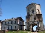 Въедная башня и гостевая галерея Любчанского замка до начала реконструкции.
