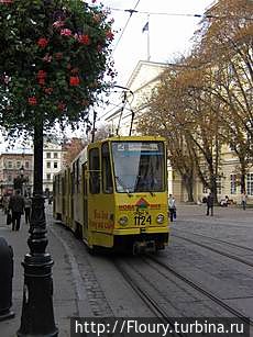 Трамвай Львов, Украина