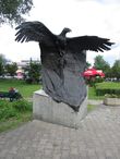 Памятник солдатам, воевавшим после окончания войны против советского правительства Польши (pomnik żołnierzy wyklętych).