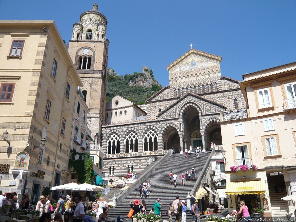 Пешеходный маршрут от Amalfi до Atrani Амальфи, Италия